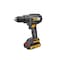 Caterpillar Cat 18V 1 FOR ALL 1/2 in. Cordless Hammer Drill with Brushless Motor and Two Batteries DX12 - alternate 1